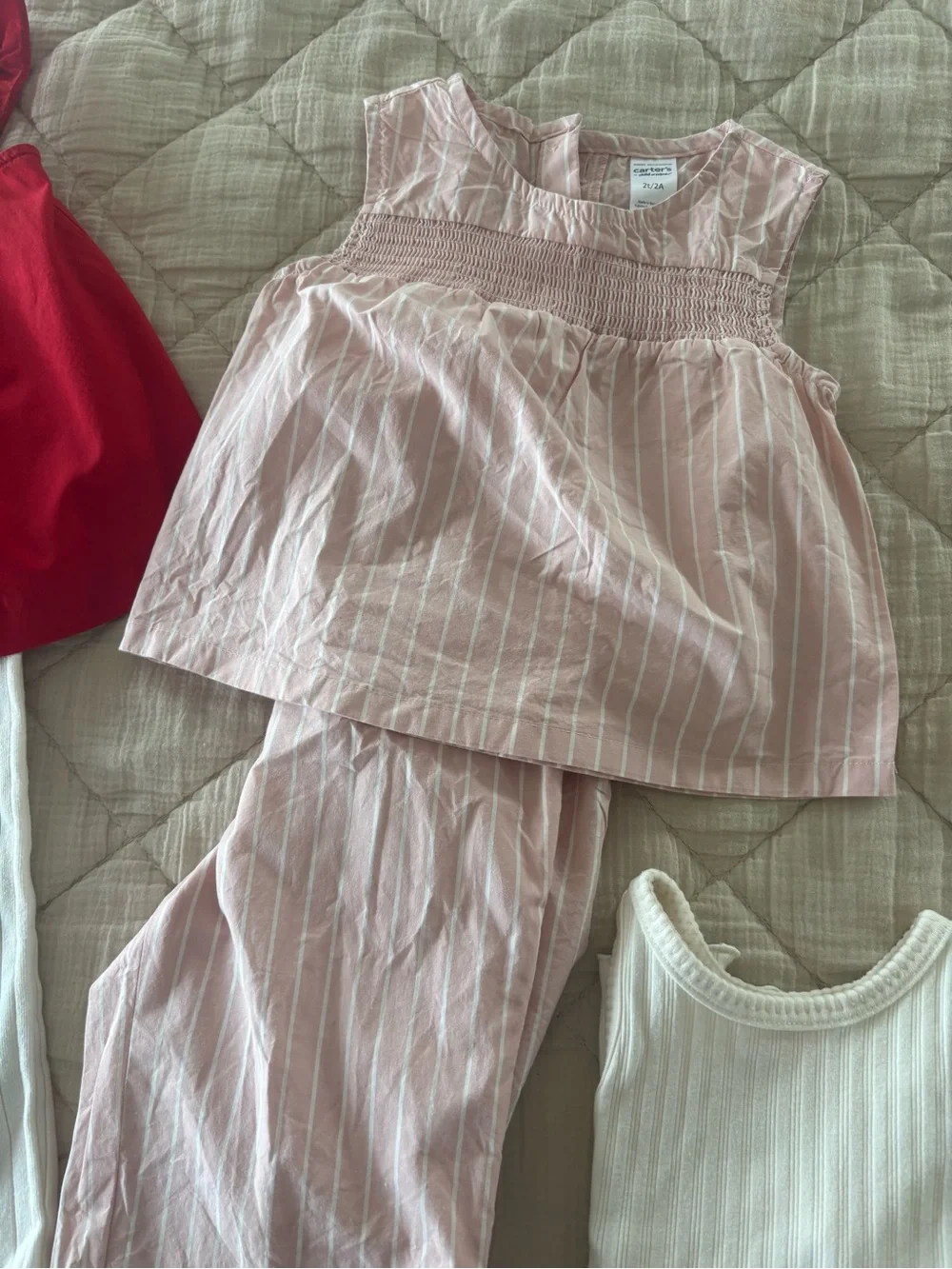 Janie & Jack Carter’s Gymboree 2T girls clothing bundle tops bottoms